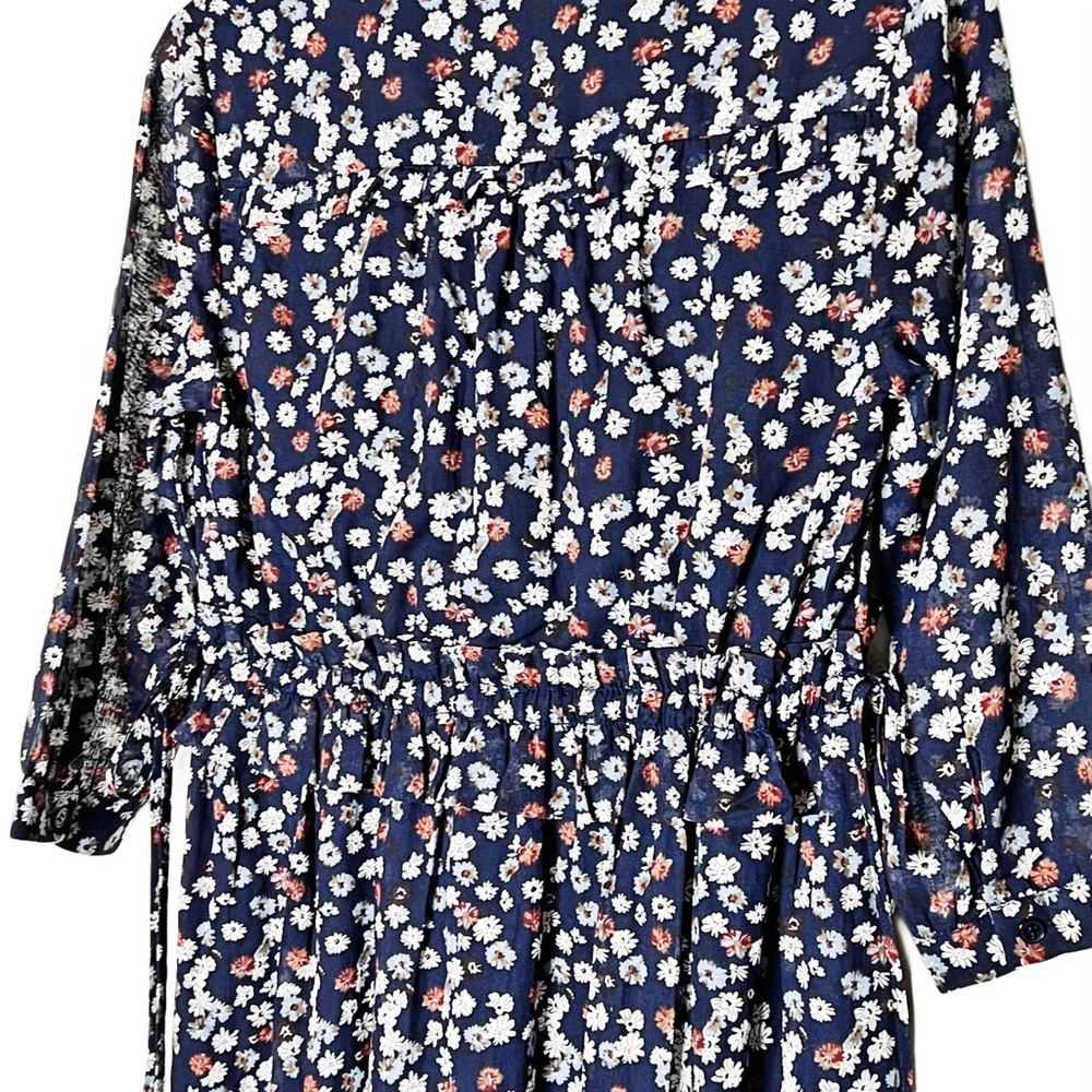 Anthropologie Great Britain Brand The Korner Cotton Floral Dress - Size Small - Picture 6 of 9